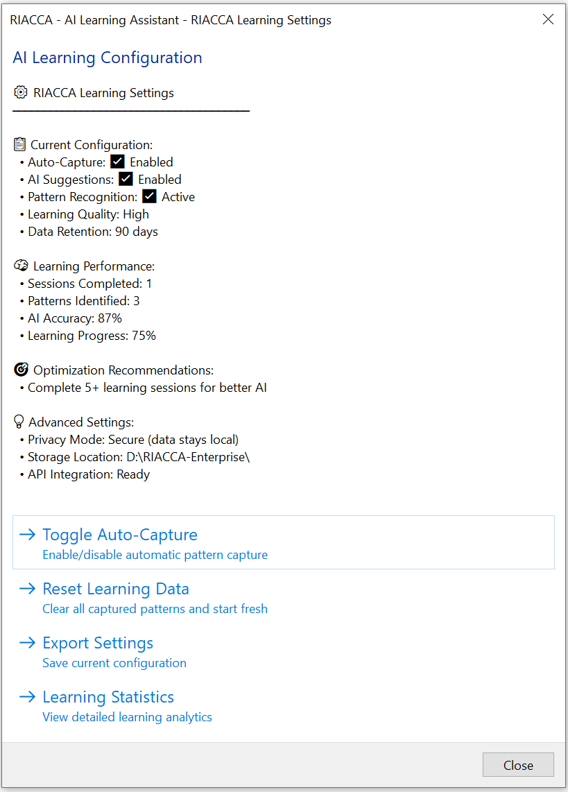 Detail review & standards enforcement