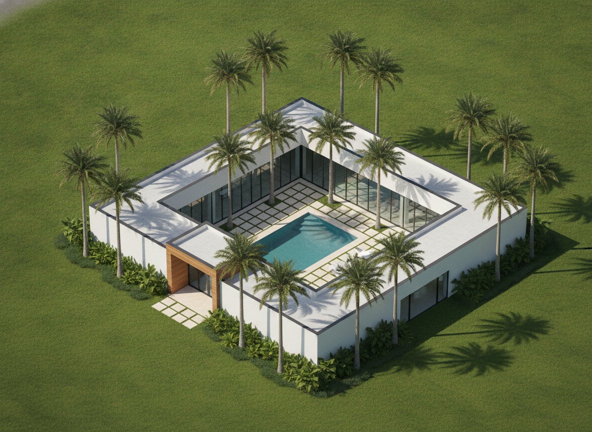 Claustro Modern — AI render