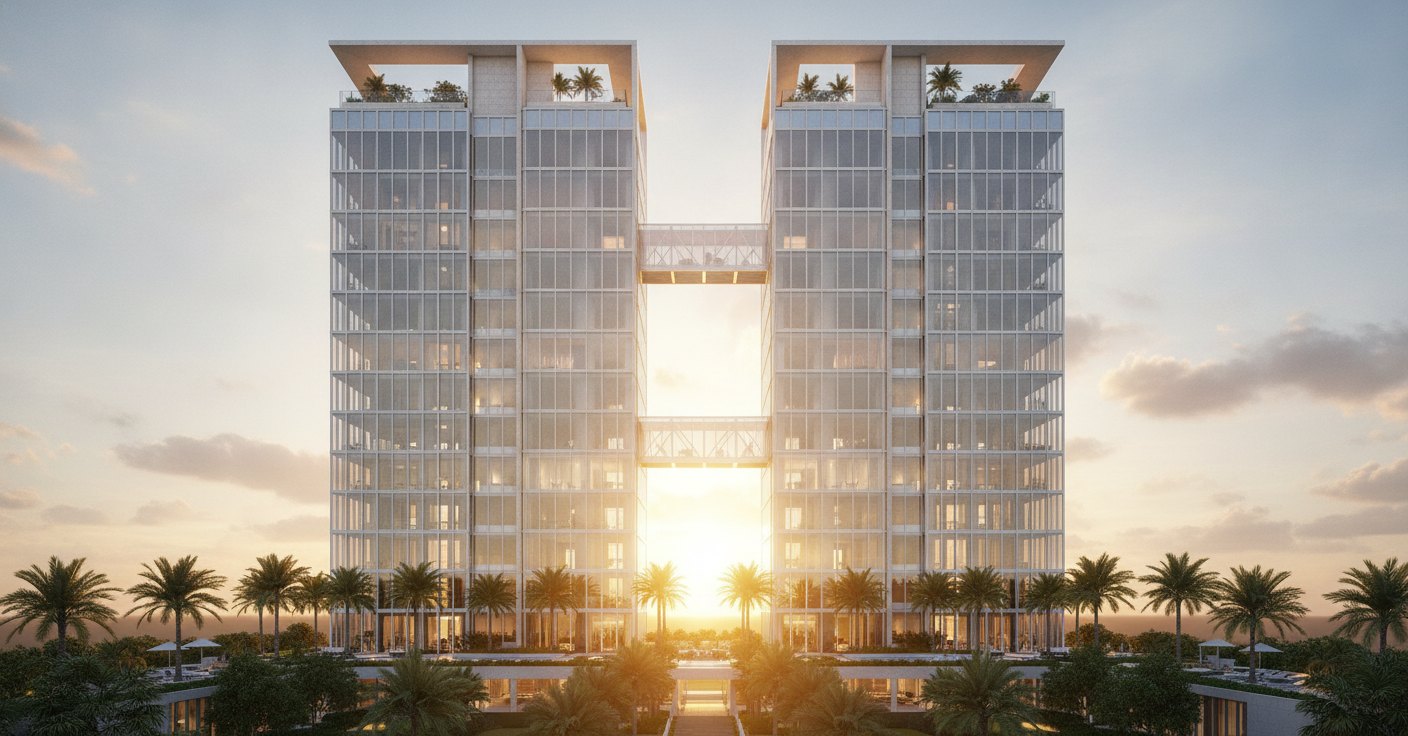 Gemelas Modern — AI render