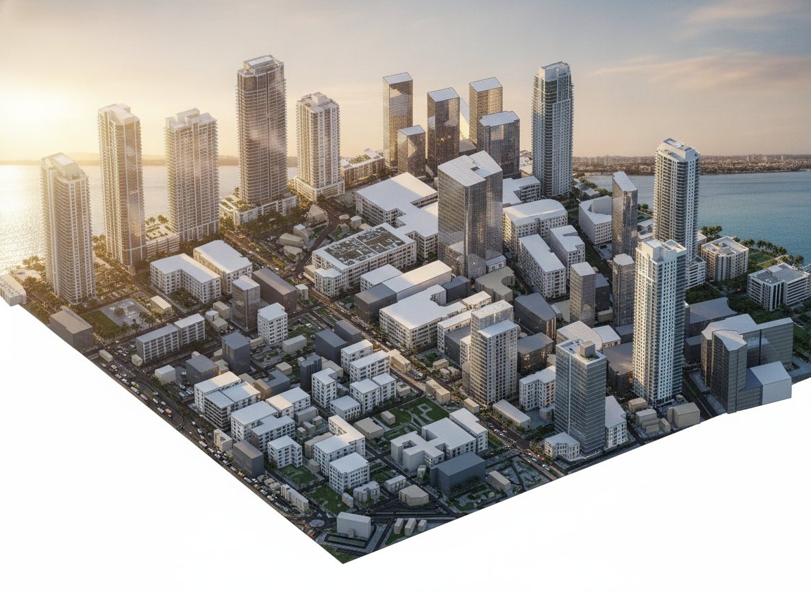 Brickell, Miami — City-scale digital twin